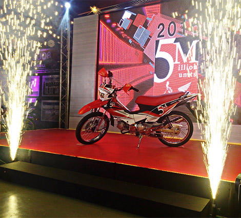 Special Edition Red Honda XRM 125 Special Edition Red Honda XRM 125