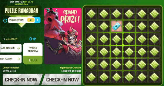 Event Puzzle Ramadhan Free Fire