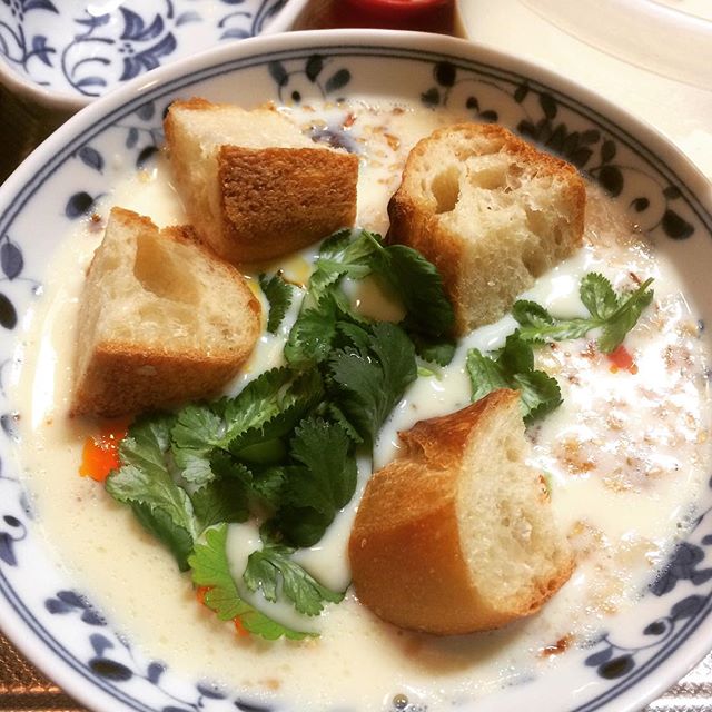 Our Adventures in Japan taiwan style soy milk soup