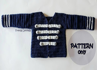 ¡¡La chaqueta militar de Gigi Hadid a crochet para bebé!!