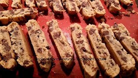 Eclectic Red Barn: Baked Chocolate Chip Biscotti