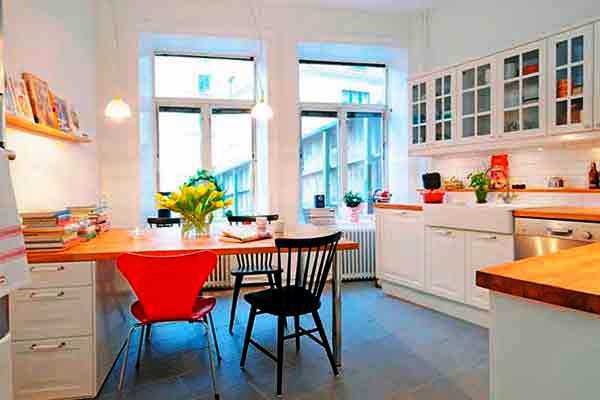 Contoh Desain Dapur dan Ruang Makan Minimalis Sempit Sederhana