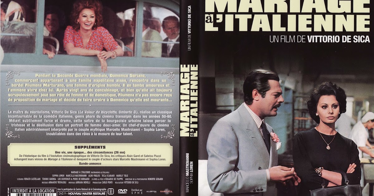 Chez Sentinelle Mariage A L Italienne De Vittorio De Sica