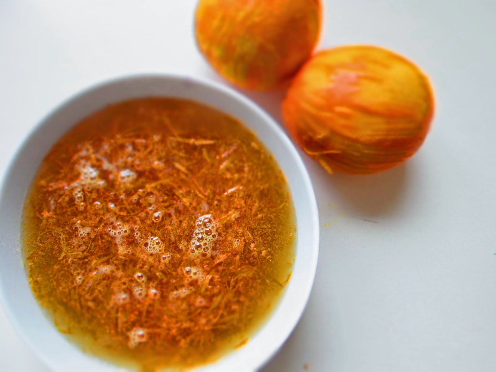 Dyrbys Mad: appelsinsorbet af søde økologiske appelsiner