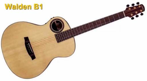Guitarra Acústica Barítono Walden B1