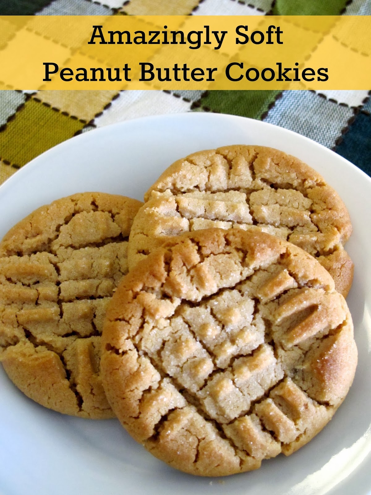 The Granola Chronicles Amazingly Soft Peanut Butter Cookies Just Tea