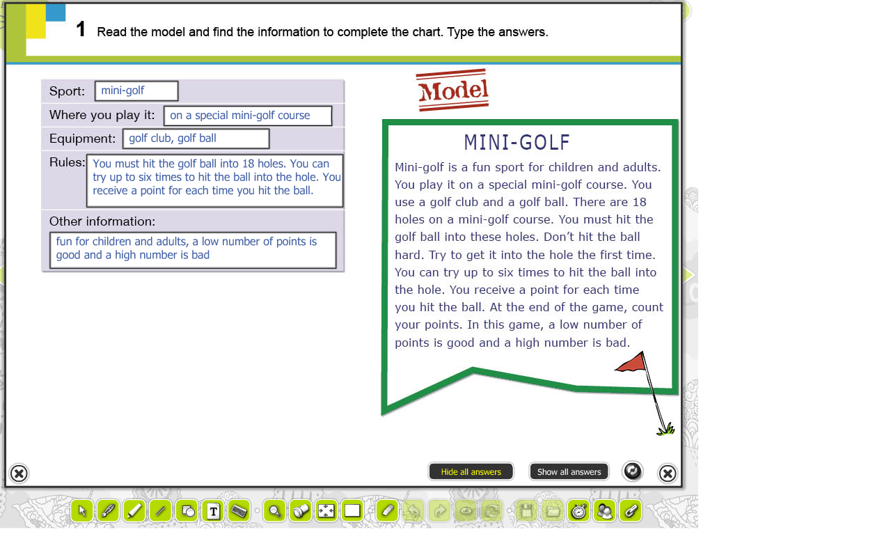 ana s english room hay guide chart example