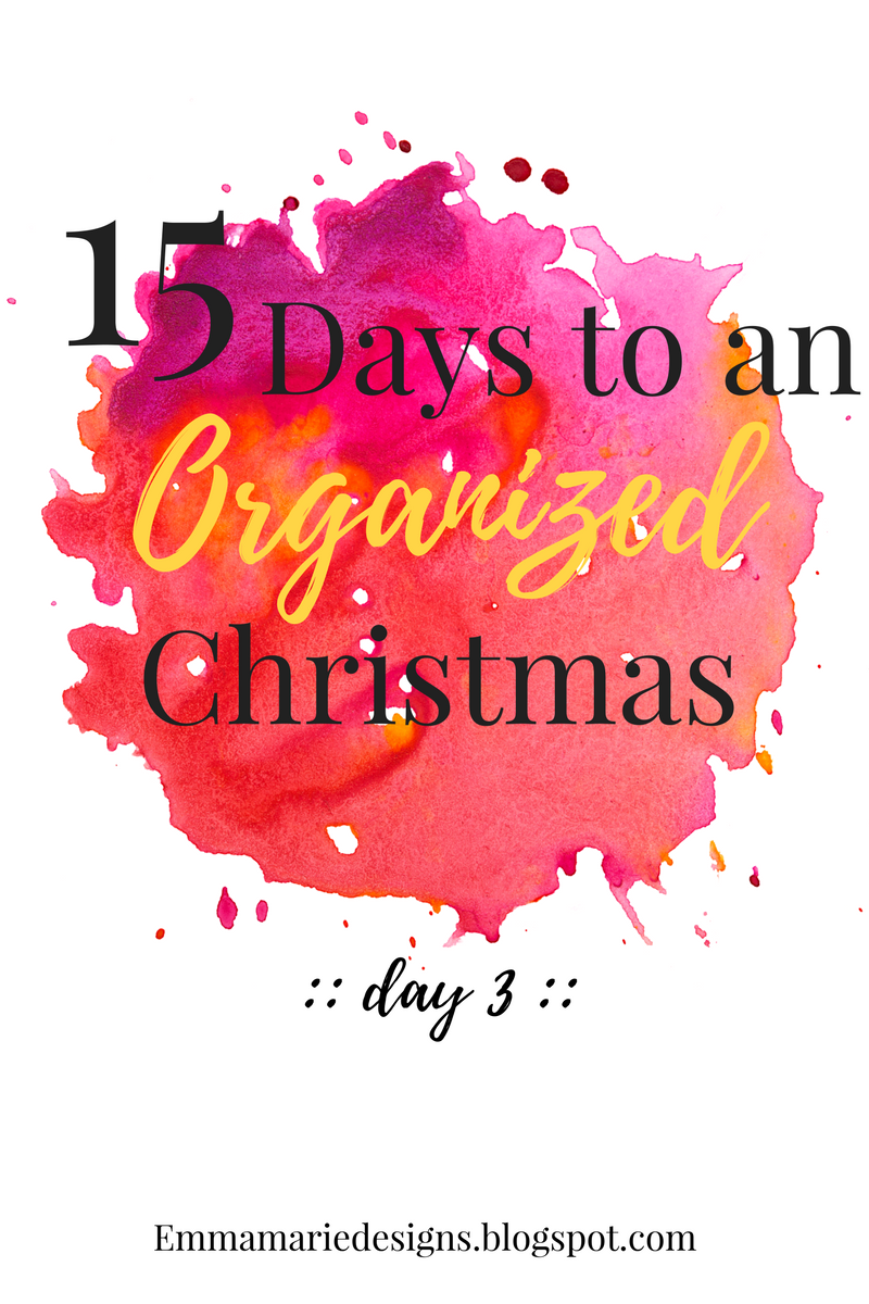 Set Up Your Christmas Budget Emma Marie Designs