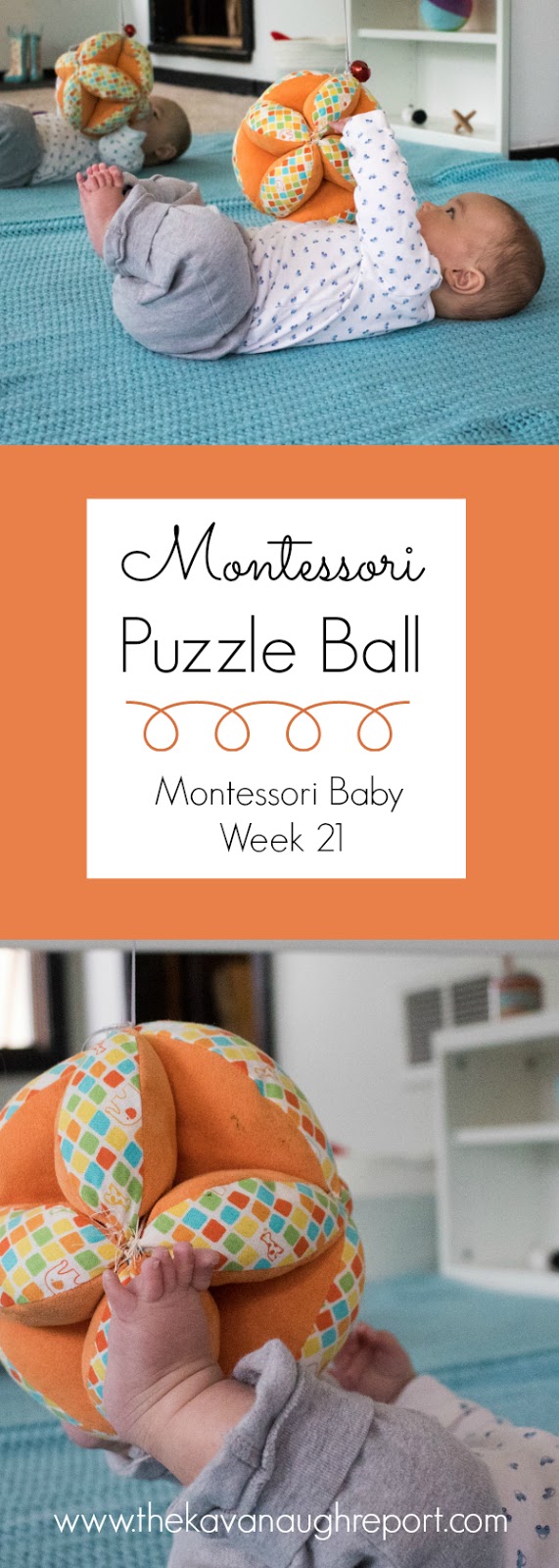 Montessori Puzzle Ball Montessori Baby Week 21
