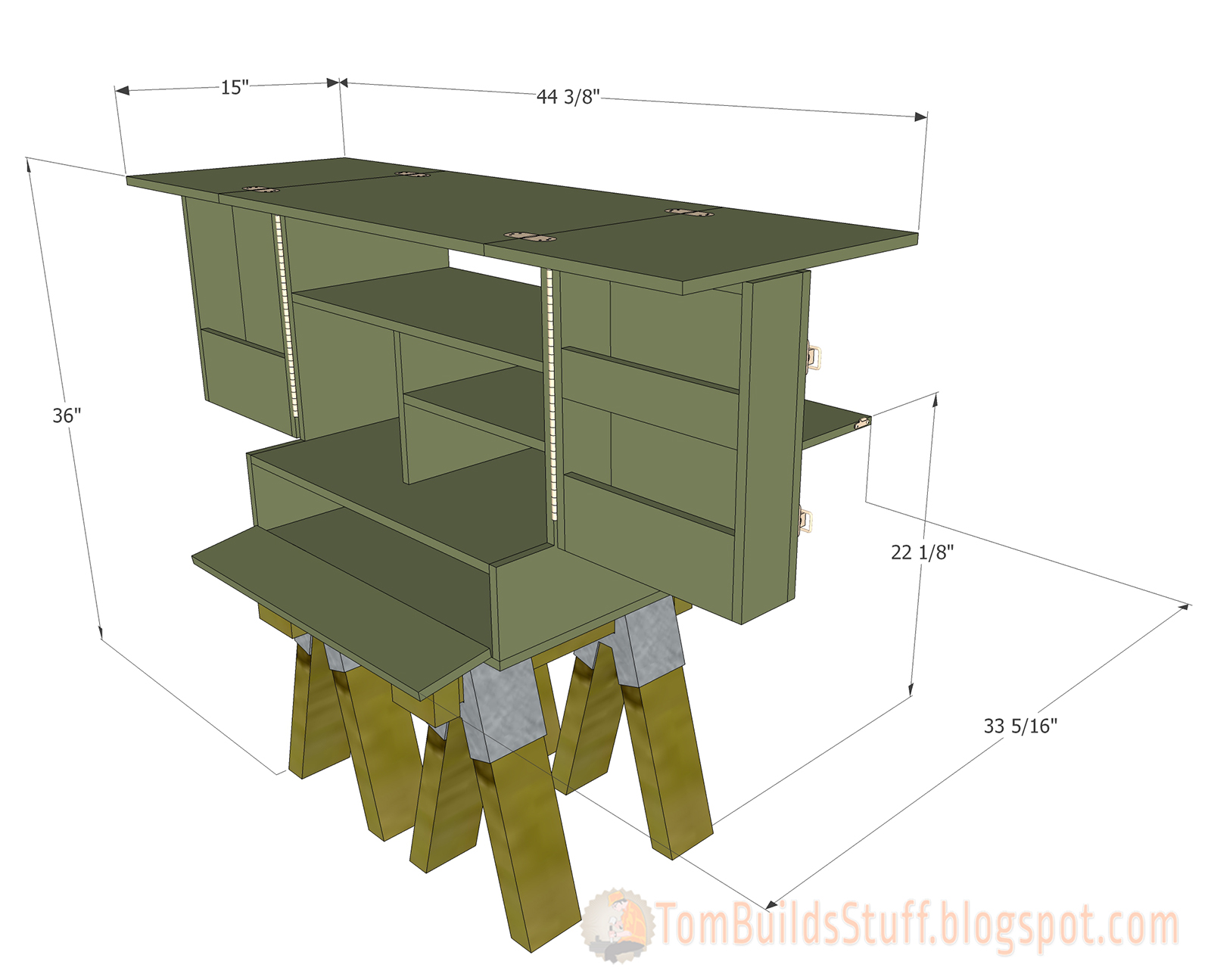 Camping Kitchen Chuck Box Plans