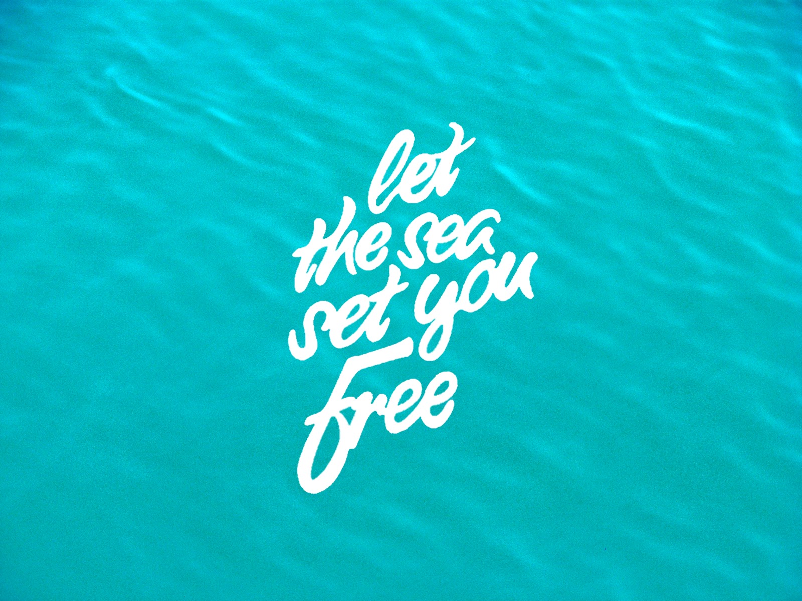 Enjoying life: One wave at a time: Let The Sea Set You Free