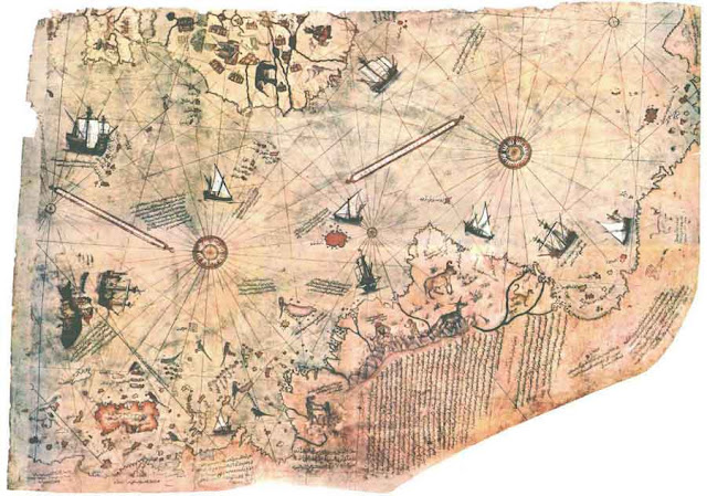 map of piri reis