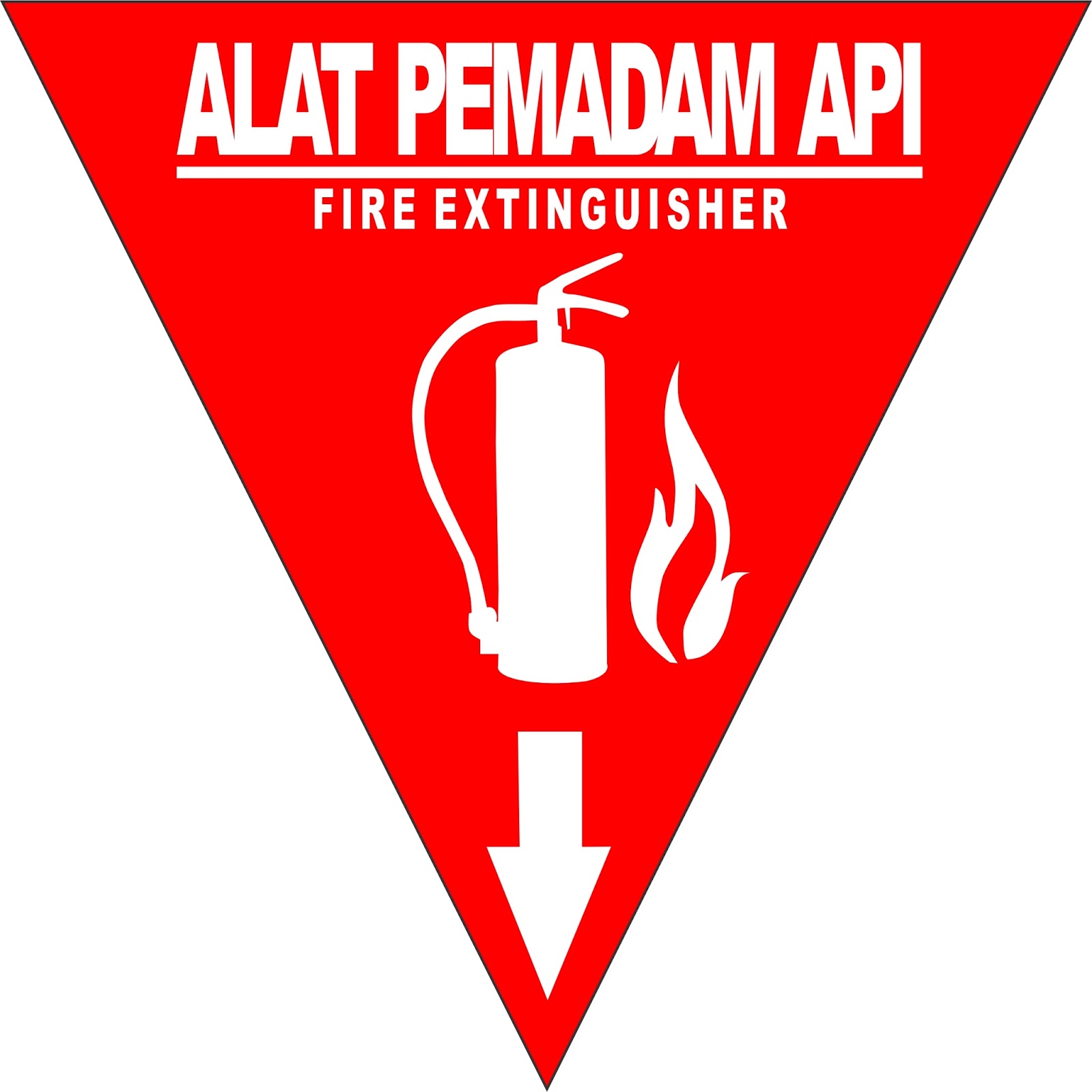Tanda Alat Kebakaran dan Penggunaannya  CHAERIL FAJRI