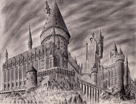 07-Hogwarts-Josh-Sung-Strong-Pencil-Fantasy-Drawings-www-designstack-co
