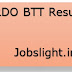 ERDO BTT Result 2017, Basic Tuition Teacher & BEO Exam Cut Off