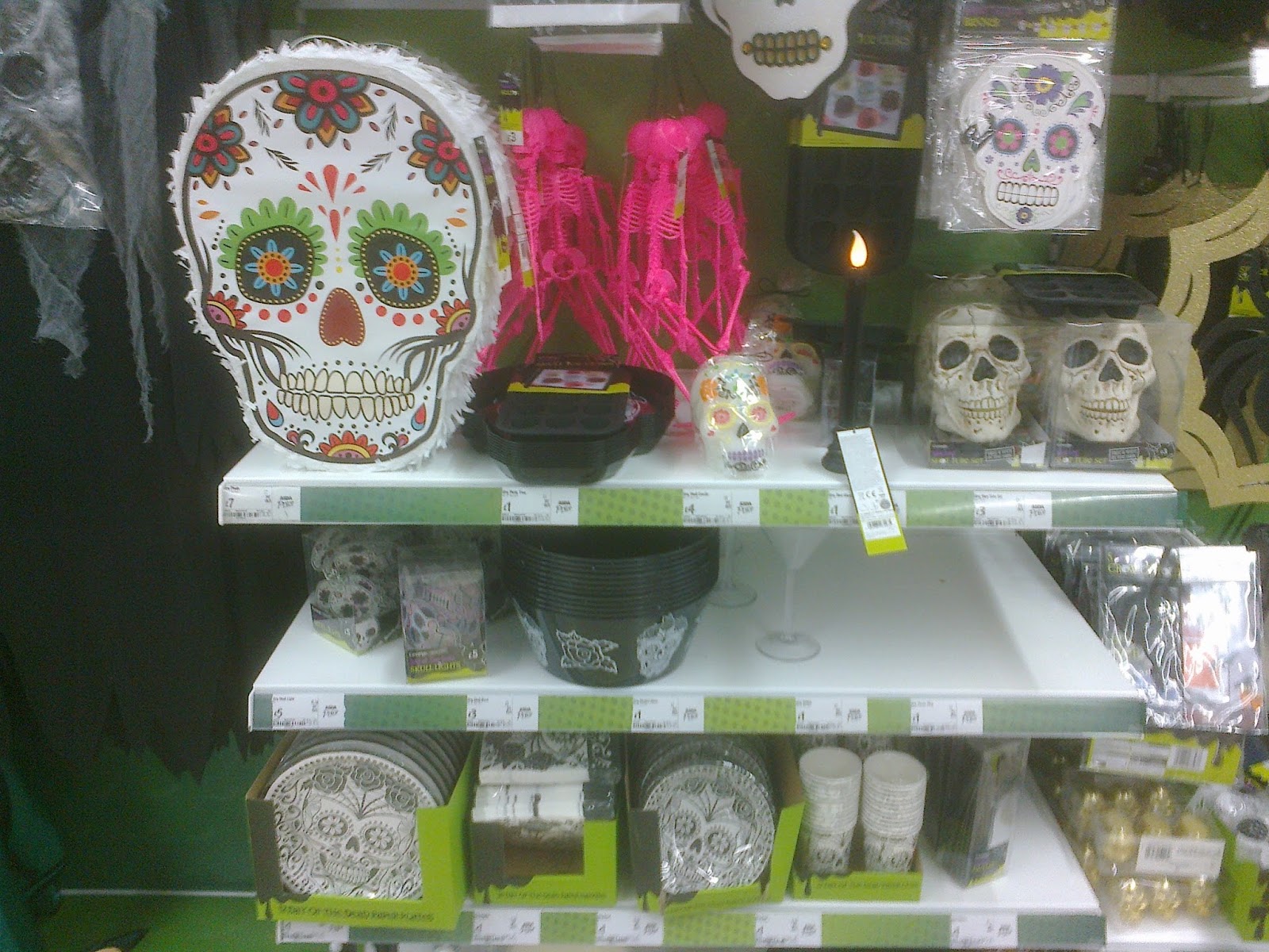 Halloween Vince's dark delights! Asda Halloween 2016