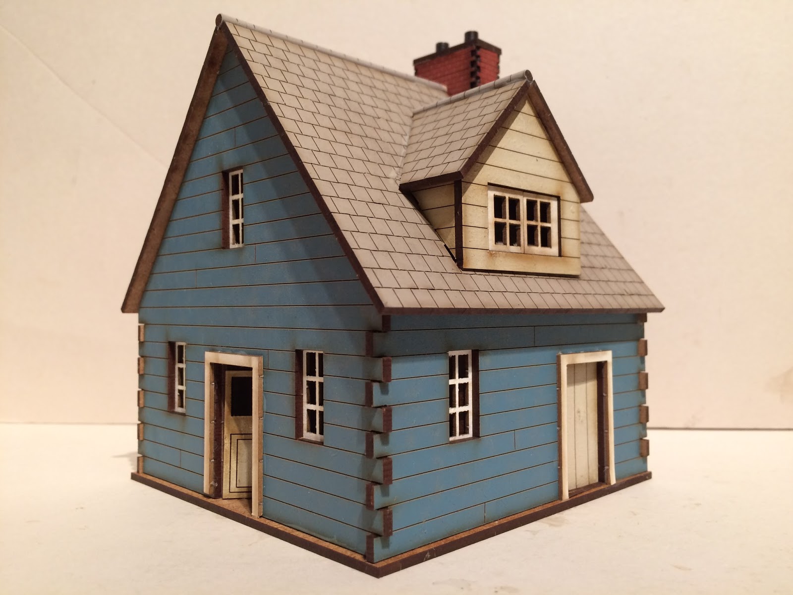 Empires At War Blog 28mm ACE BLUE CLAPBOARD BUNGALOW
