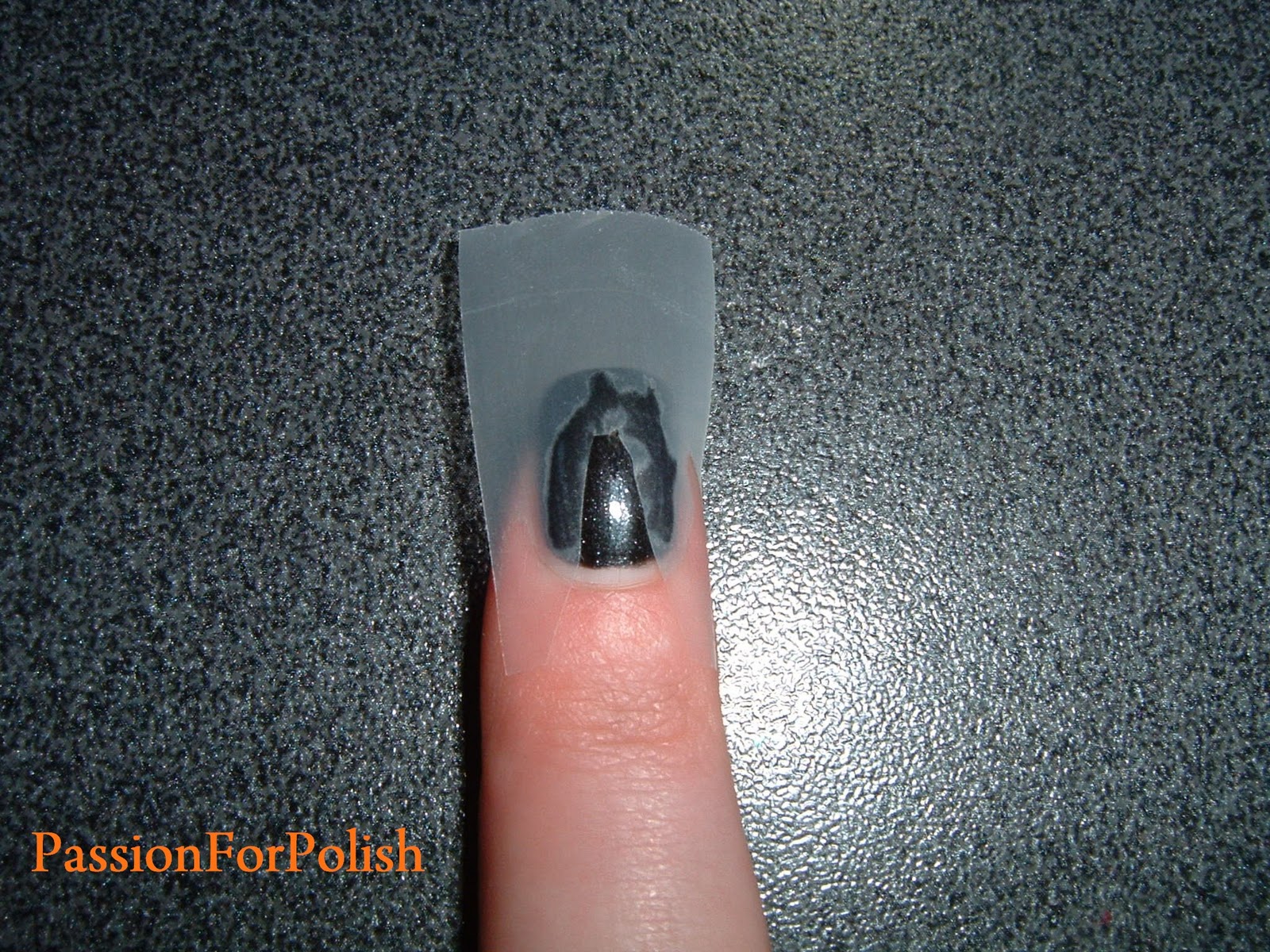 PassionForPolish How To Scotch Tape Nails