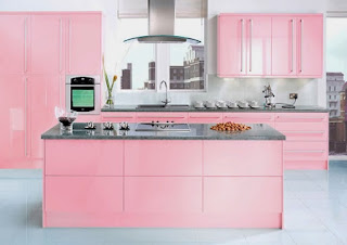 Koleksi Desain Dapur Minimalis Warna Pink Cantik Paling Banyak Diminati Koleksi Desain Dapur Minimalis Warna Pink