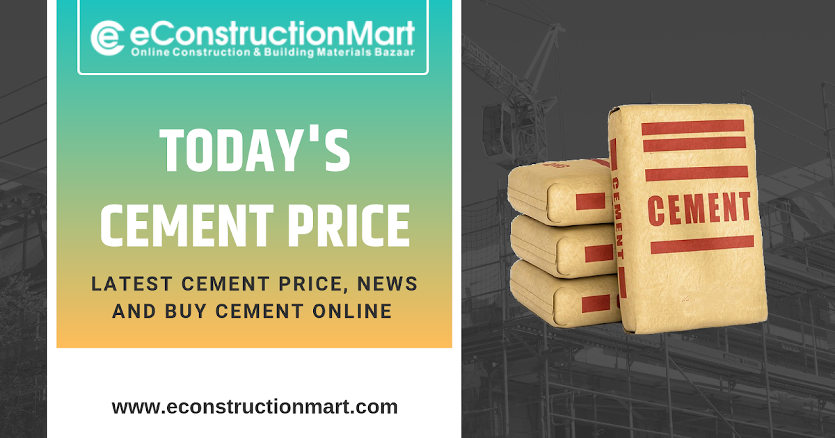Latest Cement Price with eConstructionMart