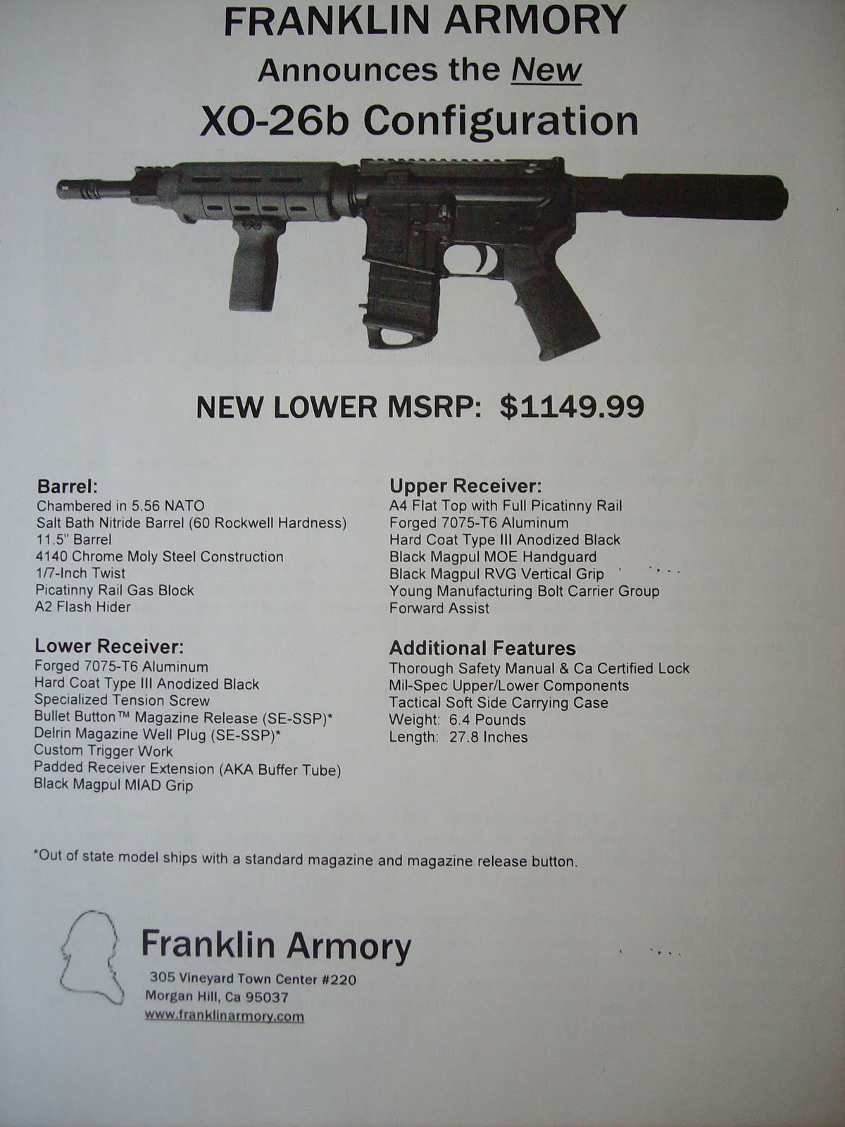 The Guns of California A quick visit to some gun shops in the Fresno