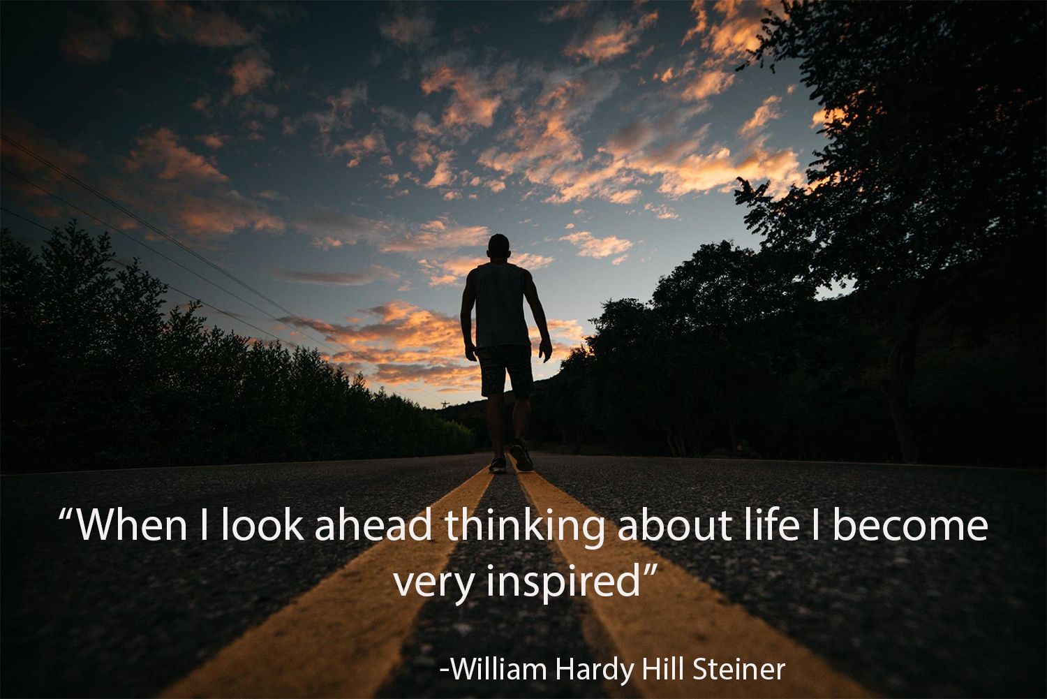 Харди Хилл. Look ahead фото. Thinking ahead