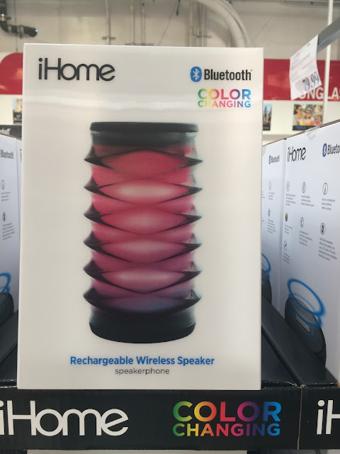 IHome Costco packaging close up view