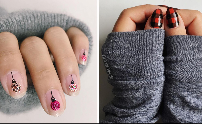 15 Holiday Nail Art Ideas To Copy Right Now 15 Holiday Nail Art Ideas To Copy Right Now