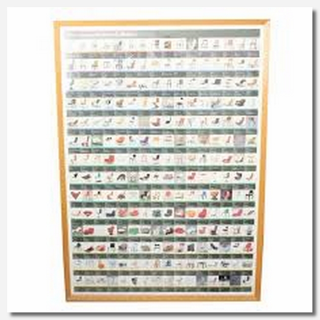 Vitra design museum chair collection poster
