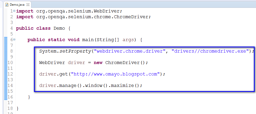 Selenium-By-Arun: Selenium 3 and click() command - For clicking a hyper ...