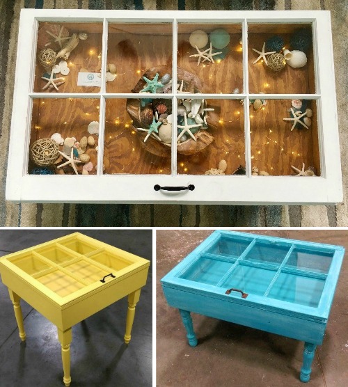 Handmade Window Tables
