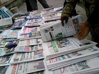 Latest Nigeria Newspapers Headlines for Today, Thursday, June 1, 2017