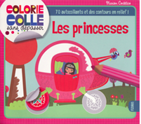Colorie Colle "Les princesses"