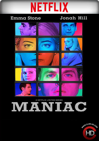 Maniac: Season 1 (2018) 1080p NF WEB-DL Dual Latino-Inglés [Subt. Esp] (Serie de TV. Fantástico. Comedia. Drama)