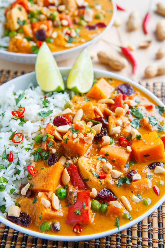 Thai Peanut Pumpkin Turkey Curry Thai Peanut Pumpkin Turkey Curry