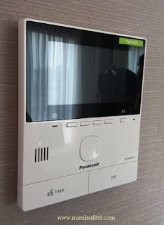 sensor otomatis infra merah kamera cctv di setiap sudut rumah savasa deltamas nurul sufitri blogger panasonic home network system