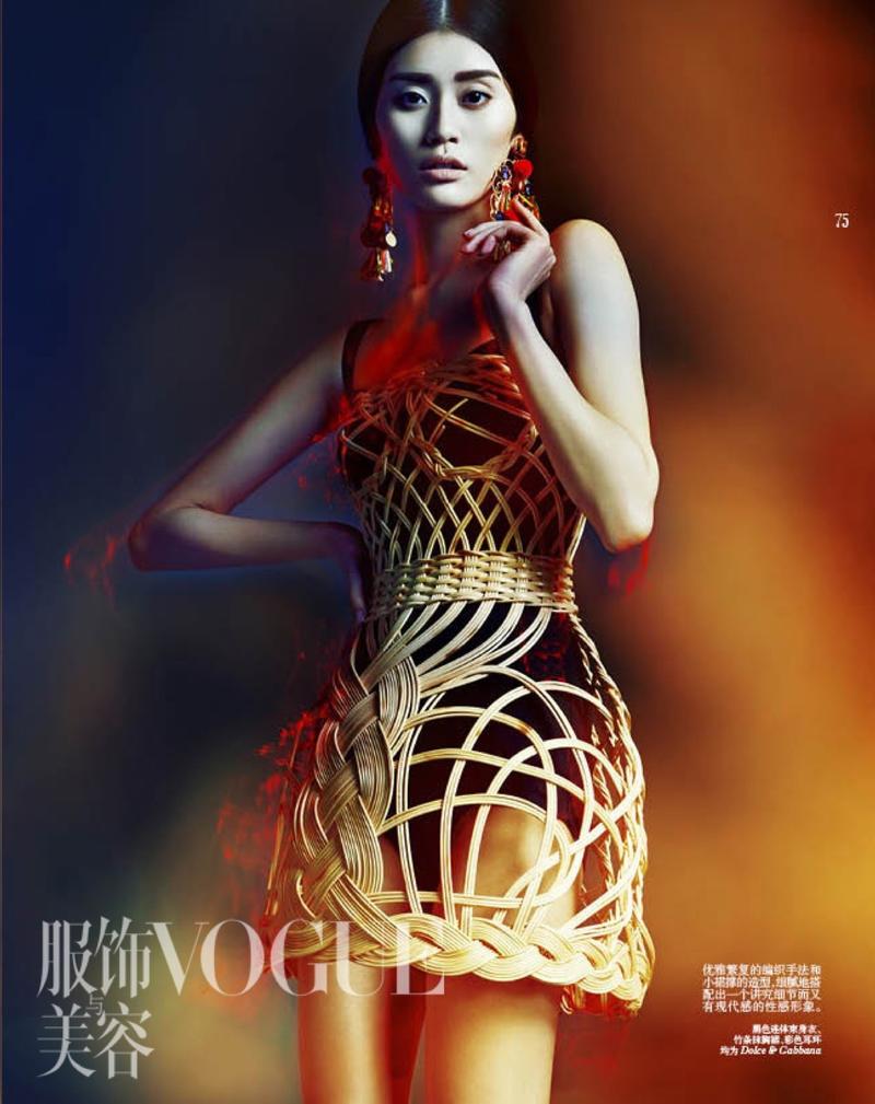 ASIAN MODELS BLOG: EDITORIAL: Ming Xi in Vogue China, April 2013 image
