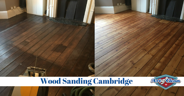 Wood floor sanding in Saffron Walden
