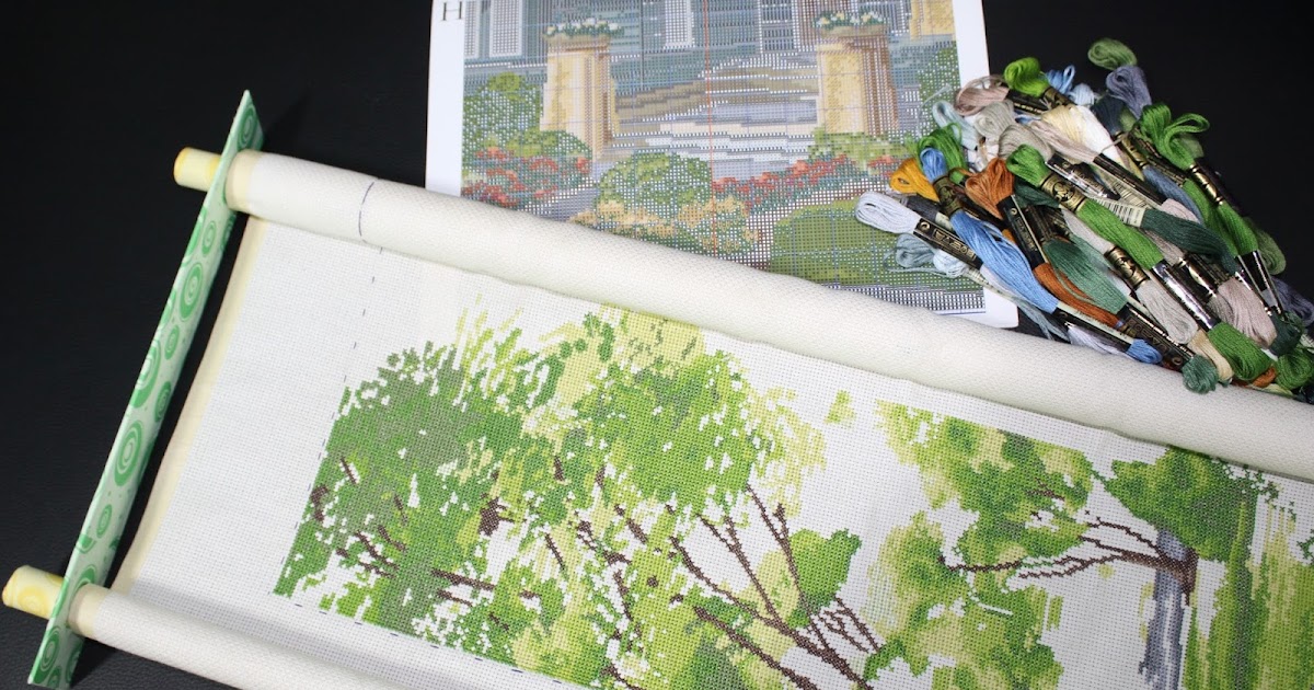 So Many Things to Do, So Little Time DIY Cross Stitch Scroll Frame