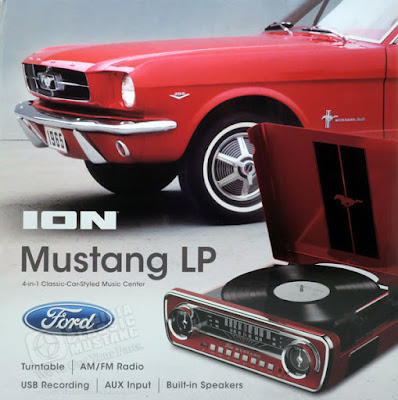 Virginia Classic Mustang Blog: New! Mustang Record Player, AM/FM Stereo