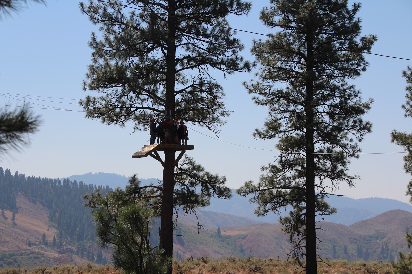 Ziplining Across the USA Friday August 16 Zip Idaho in