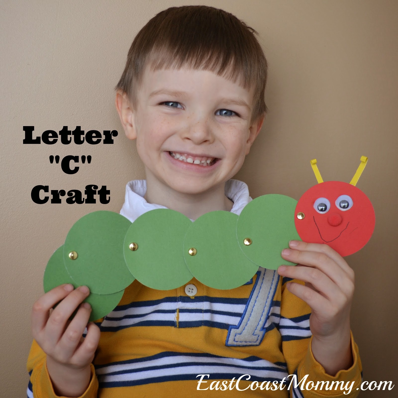 East Coast Mommy: Alphabet Crafts - Letter C