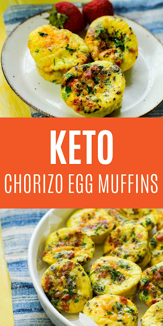 Keto Friendly Chorizo Breakfast Egg Muffins