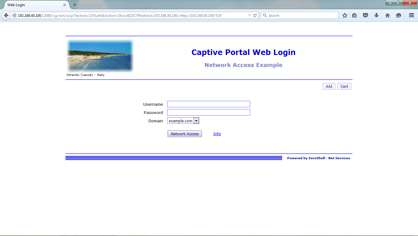 Captive portal. Captive portal login что это.
