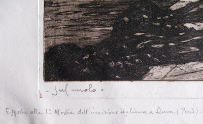 Due acqueforti di Angelo Bottigelli Due acqueforti di Angelo Bottigelli - annunci