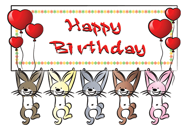 Happy Birthday Rabbits
