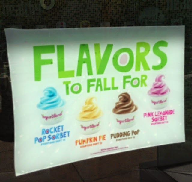 FroYo Girl Speaks Pumpkin Pie Froyo Returns to Yogurtland, New