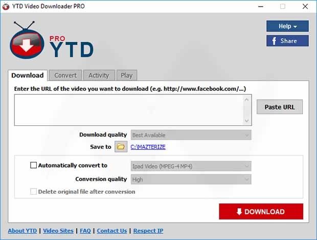 YTD Video Downloader Pro 5.9.9 2018 Full