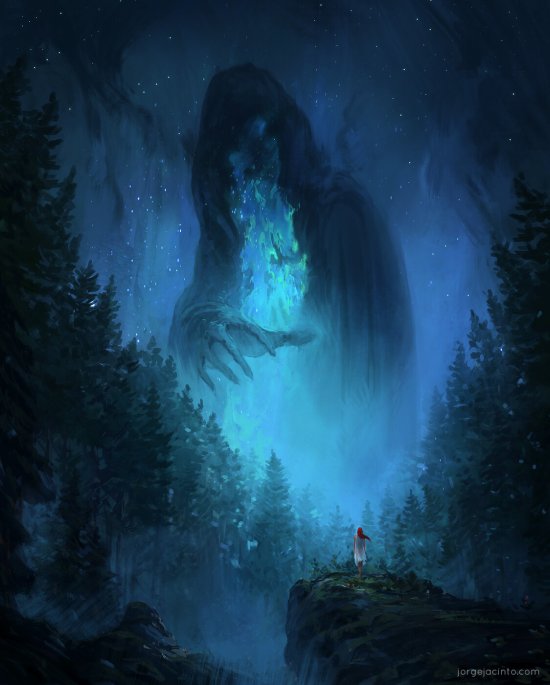 As sombrias ilustrações de fantasia e terror de Jorge Jacinto Jorge Jacinto deviantart artstation arte ilustrações fantasia terror sombrio lovecraft games
