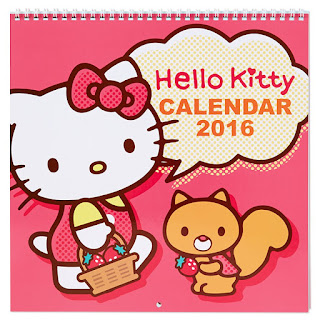 Kalender Hello Kitty 2016 Ucapan Selamat Tahun Baru DP Lucu 